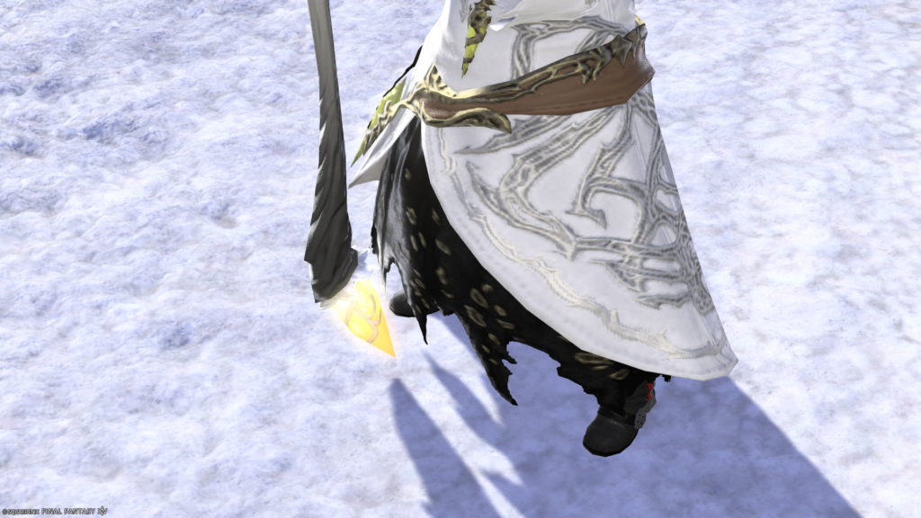 FF14　ミラプリ　光る武器　蛮神ティターニア武器　白魔導士　杖　フェアリーキングケーン　見た目　発光エフェクト