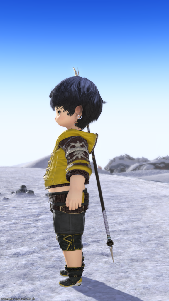 蛮神ツクヨミ武器 竜騎士 槍 月読命長槍【輝】見た目