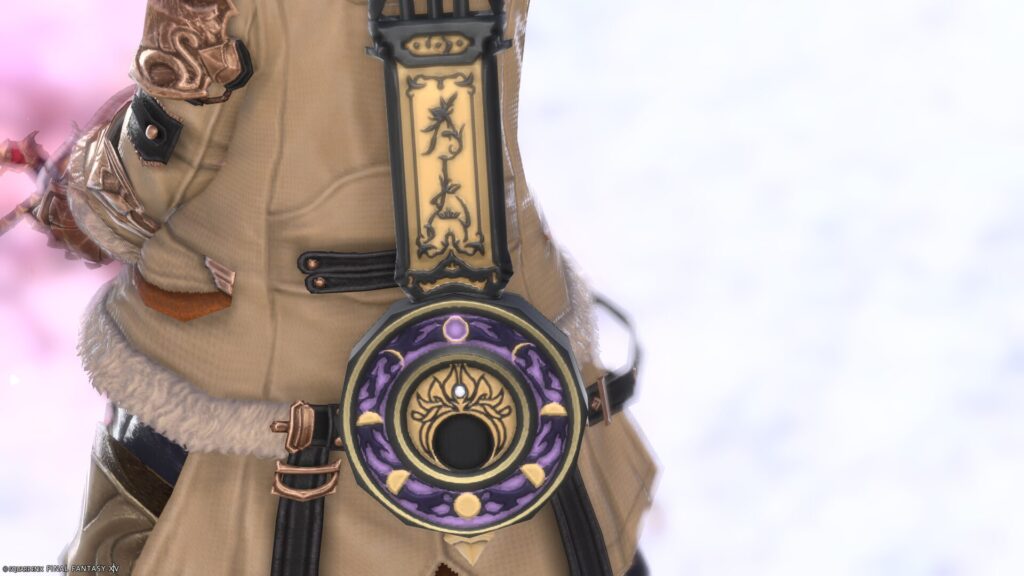 FF14 ミラプリ 光る武器 蛮神ツクヨミ武器 吟遊詩人 弓 月読命大弓【輝】 見た目 発光エフェクト