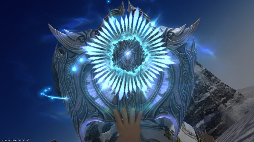 FF14 ミラプリ 光る武器 蛮神ハイデリン武器 学者 魔導書 サンクティファイライト・コーデックス 見た目 発光エフェクト