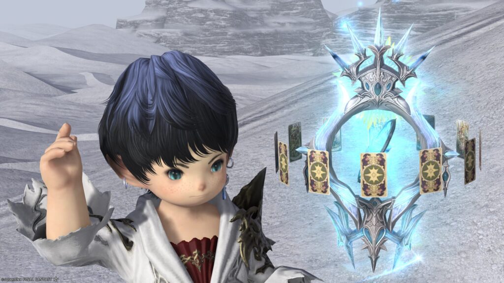 FF14　ミラプリ　光る武器　蛮神ハイデリン武器　占星術師　天球儀　サンクティファイライト・トルクエタム　見た目　発光エフェクト