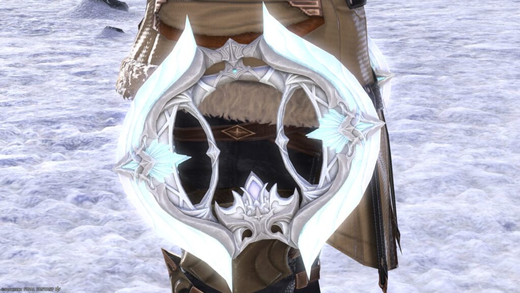 FF14　ミラプリ　光る武器　蛮神ハイデリン武器　踊り子　投擲武器　サンクティファイライト・タスラム　見た目