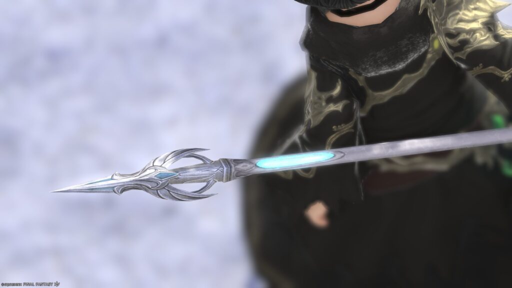 FF14　ミラプリ　光る武器　蛮神ハイデリン武器　黒魔導士　呪具　杖　サンクティファイライト・ロッド　見た目　発光エフェクト