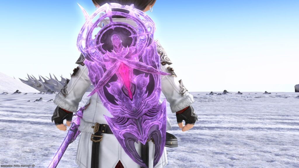 FF14　ミラプリ　光る武器　蛮神ハーデス武器　ナイト　剣　盾　ミソスRE 、ユラベーヤRE　見た目