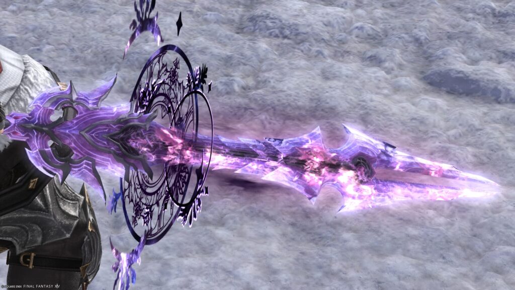 FF14　ミラプリ　光る武器　蛮神ハーデス武器　ナイト　剣　盾　ミソスRE 、ユラベーヤRE　見た目　発光エフェクト