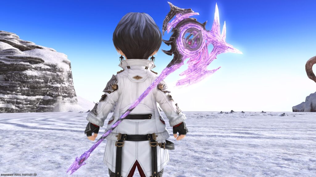 FF14　ミラプリ　光る武器　蛮神ハーデス武器　戦士　斧　スモシスRE　見た目