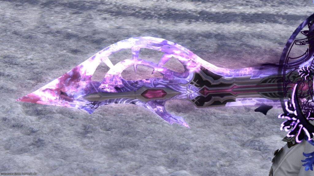 FF14　ミラプリ　光る武器　蛮神ハーデス武器　ガンブレイカー　銃剣　オデゥネRE　見た目　発光エフェクト