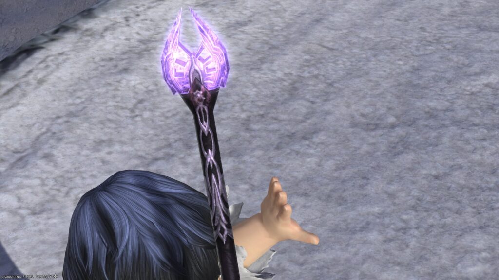 FF14　ミラプリ　光る武器　蛮神ハーデス武器　白魔導士　幻具　ケレシスRE　見た目　発光エフェクト