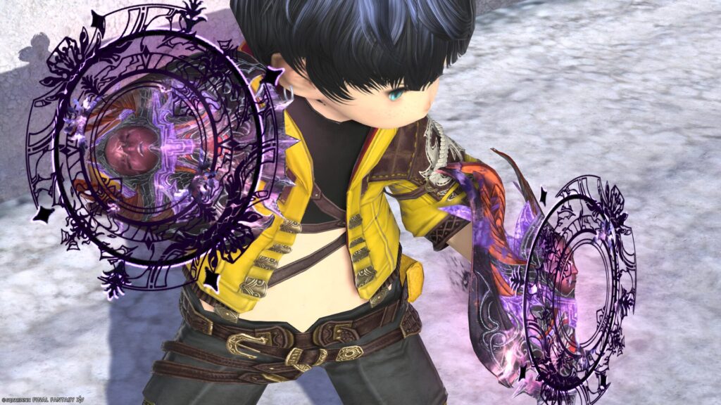 FF14　ミラプリ　光る武器　蛮神ハーデス武器　モンク　格闘武器　ゼロスRE　見た目　発光エフェクト