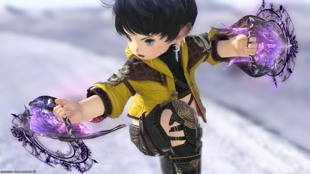 FF14　ミラプリ　光る武器　蛮神ハーデス武器　モンク　格闘武器　ゼロスRE　見た目　発光エフェクト