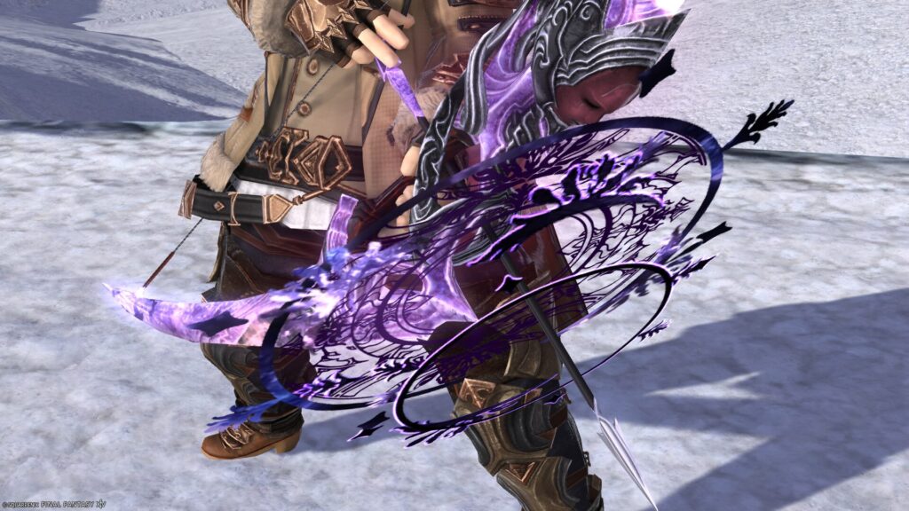 FF14　ミラプリ　光る武器　蛮神ハーデス武器　吟遊詩人　弓　ディーマRE　見た目　発光エフェクト