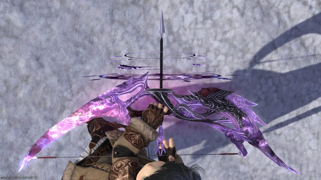 FF14　ミラプリ　光る武器　蛮神ハーデス武器　吟遊詩人　弓　ディーマRE　見た目　発光エフェクト