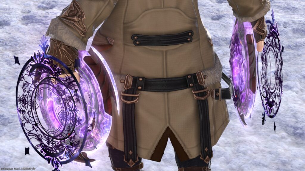 FF14 ミラプリ 光る武器 蛮神ハーデス武器 踊り子 投擲 ゼロチュピアRE 見た目 発光エフェクト