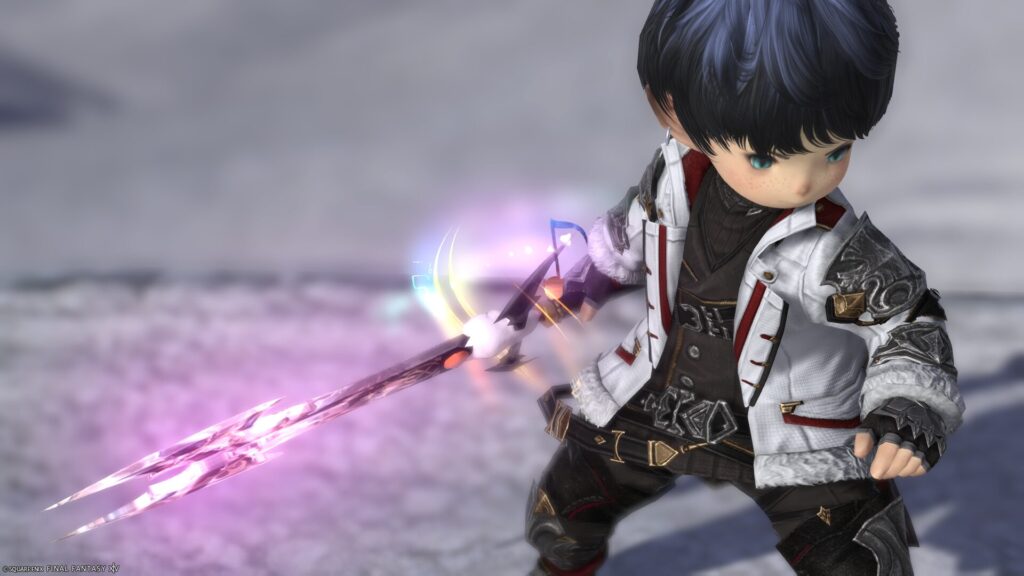 FF14　ミラプリ　光る武器　極王モグル・モグXII世武器　ナイト　剣　モグルモグブレード　見た目　発光エフェクト