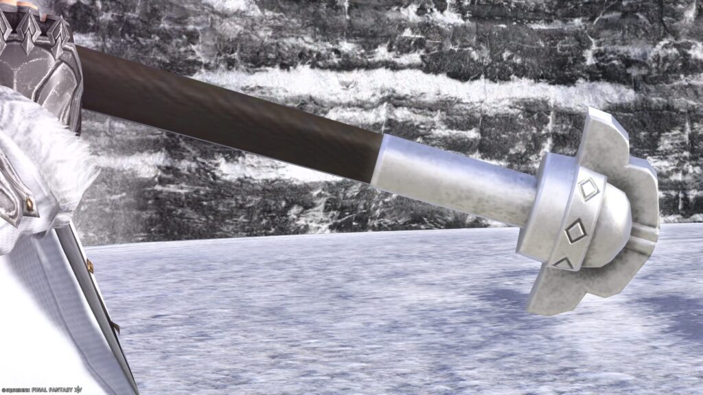 FF14　ミラプリ　光る武器　極王モグル・モグXII世武器　戦士　斧　モグルモグアクス　見た目　発光エフェクト