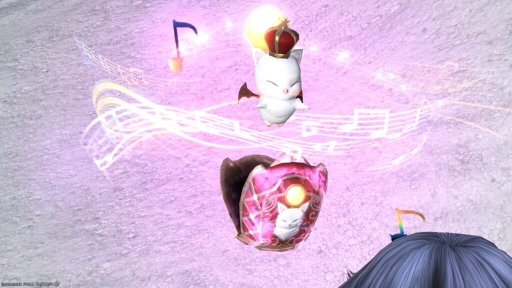 FF14　ミラプリ　光る武器　極王モグル・モグXII世武器　赤魔導士　細剣　モグルモグレイピア　見た目　発光エフェクト