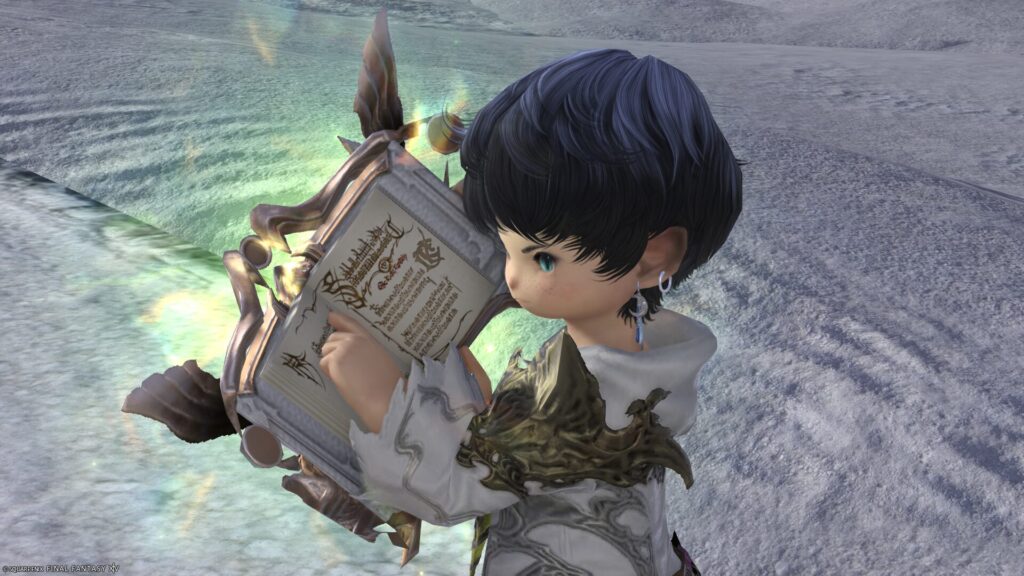 FF14　ミラプリ　光る武器　極女神ソフィア討滅戦　学者　魔導書　ソング・オブ・ゴッデス　見た目　発光エフェクト