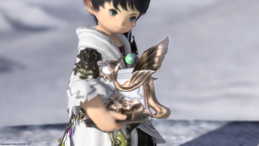 FF14　ミラプリ　光る武器　極女神ソフィア討滅戦　学者　魔導書　ソング・オブ・ゴッデス　見た目