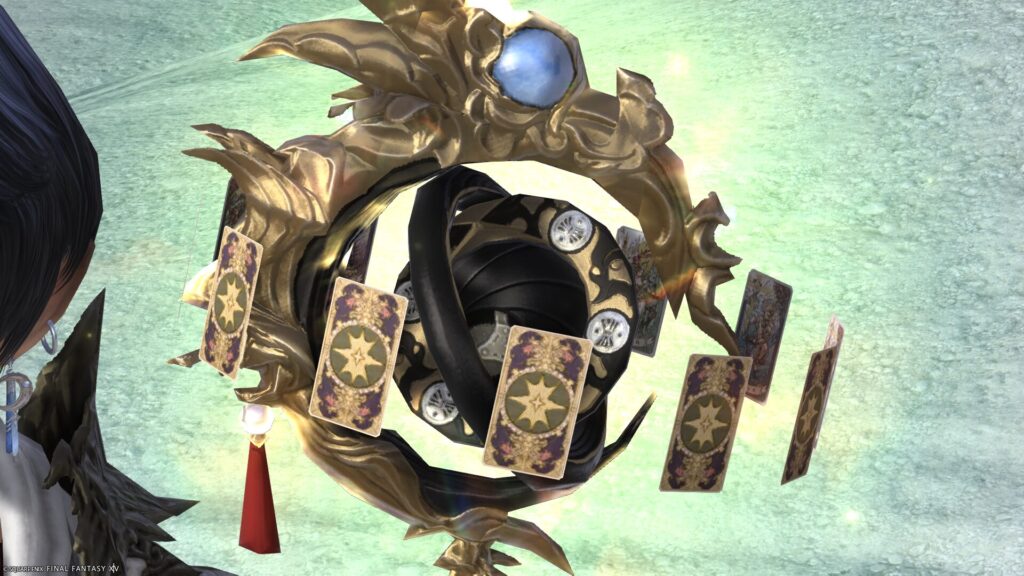 FF14　ミラプリ　光る武器　極女神ソフィア討滅戦　占星術師　天球儀　スター・オブ・ゴッデス　見た目　発光エフェクト