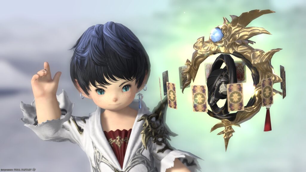 FF14　ミラプリ　光る武器　極女神ソフィア討滅戦　占星術師　天球儀　スター・オブ・ゴッデス　見た目　発光エフェクト