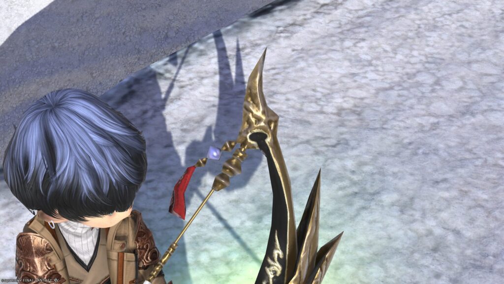 FF14　ミラプリ　光る武器　極女神ソフィア討滅戦　吟遊詩人　弓　ボウ・オブ・ゴッデス　見た目　発光エフェクト