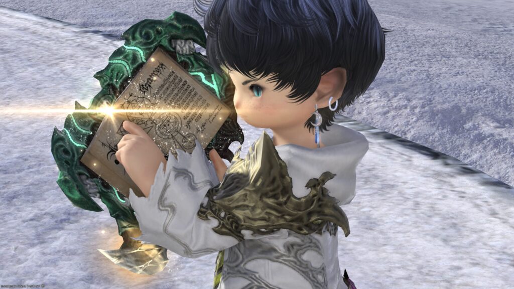 FF14　ミラプリ　光る武器　極エメラルドウェポン破壊作戦　学者　魔導書　スマラグディン・コーデックス　見た目　発光エフェクト