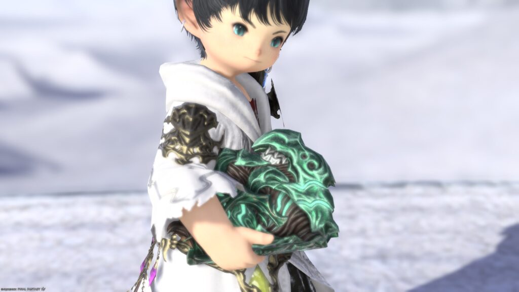 FF14　ミラプリ　光る武器　極エメラルドウェポン破壊作戦　学者　魔導書　スマラグディン・コーデックス　見た目　発光エフェクト