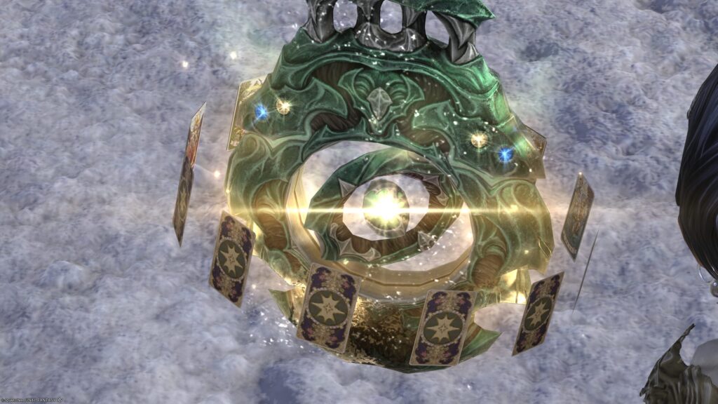 FF14 ミラプリ 光る武器 極エメラルドウェポン破壊作戦 占星術師 天球儀 スマラグディン・トルクエタム 見た目 発光エフェクト