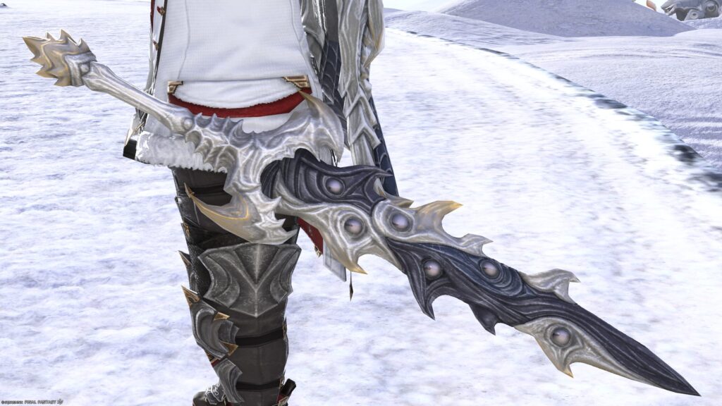 FF14　ミラプリ　光る武器　極ダイヤウェポン捕獲作戦　ナイト　剣　盾　アダマンティン・バスタードソード・アダマンティン・スクトゥム　見た目