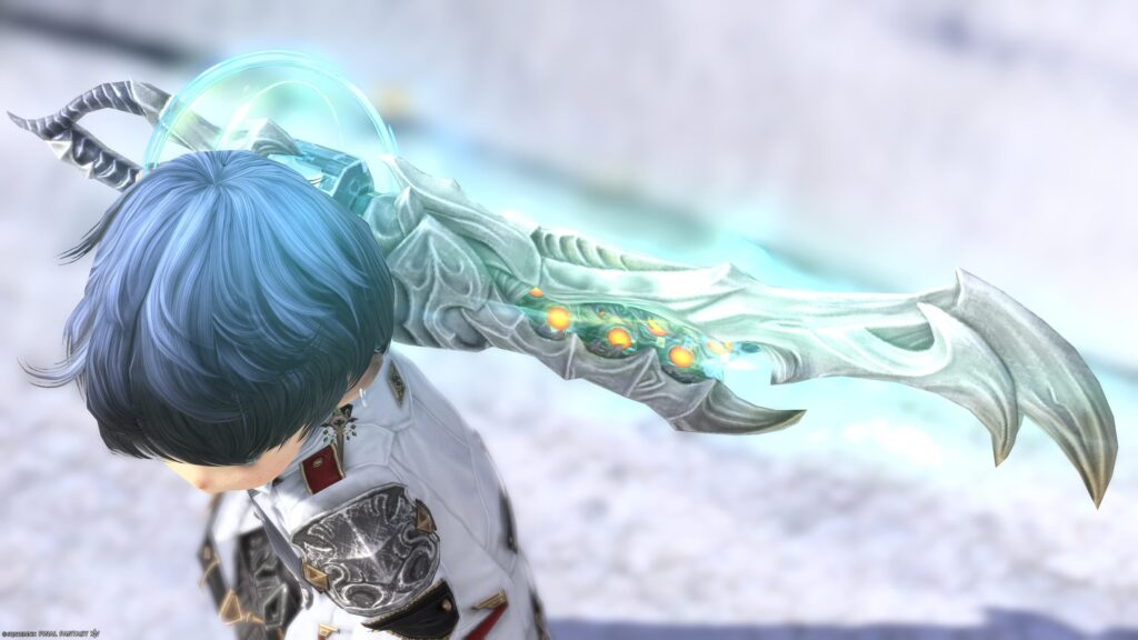 FF14　ミラプリ　光る武器　極ダイヤウェポン捕獲作戦　ガンブレイカー　銃剣　アダマンティン・ガンブレード　見た目　発光エフェクト