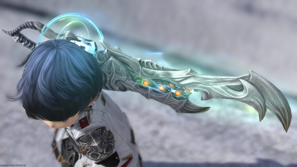 FF14　ミラプリ　光る武器　極ダイヤウェポン捕獲作戦　ガンブレイカー　銃剣　アダマンティン・ガンブレード　見た目　発光エフェクト