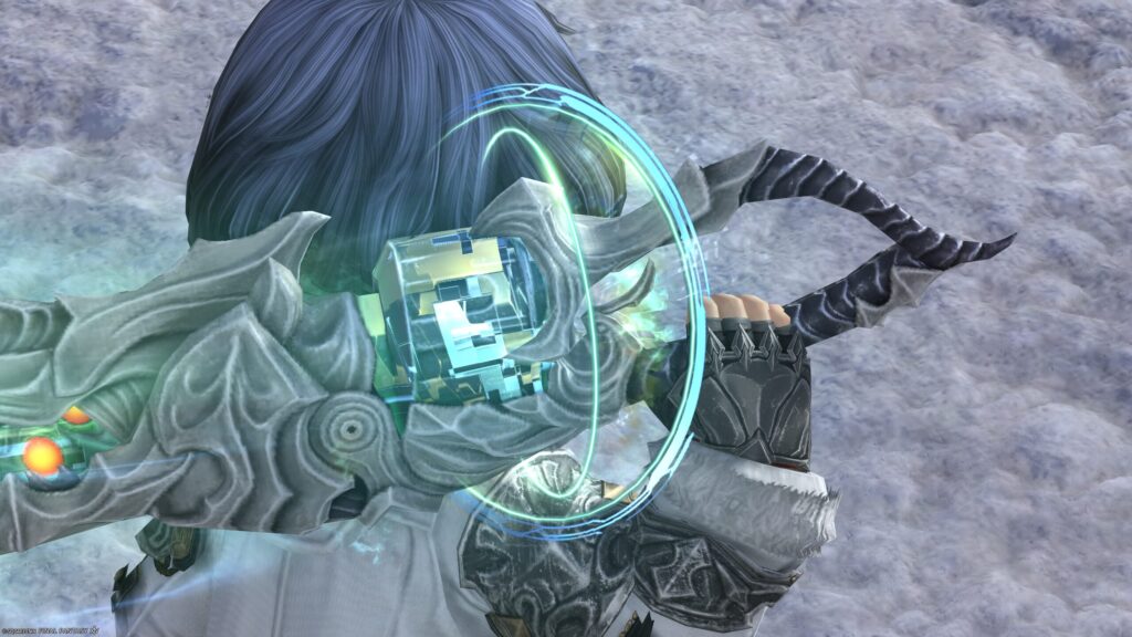 FF14　ミラプリ　光る武器　極ダイヤウェポン捕獲作戦　ガンブレイカー　銃剣　アダマンティン・ガンブレード　見た目　発光エフェクト