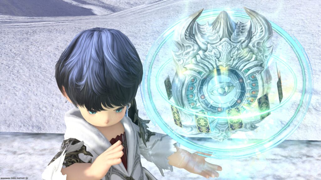 FF14　ミラプリ　光る武器　極ダイヤウェポン捕獲作戦　占星術師　天球儀　アダマンティン・プラニスフィア　見た目　発光エフェクト