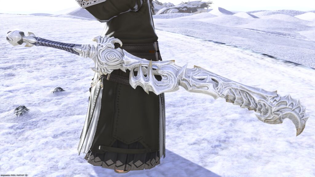 FF14　ミラプリ　光る武器　極ダイヤウェポン捕獲作戦　侍　刀　アダマンティン・ブレード　見た目