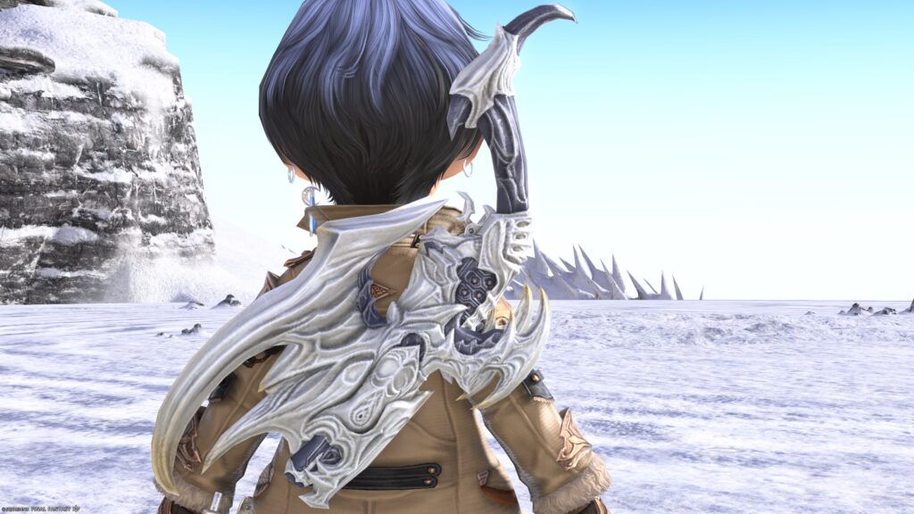 FF14 ミラプリ 光る武器 極ダイヤウェポン捕獲作戦 機工士 銃 アダマンティン・ハンドガン 見た目