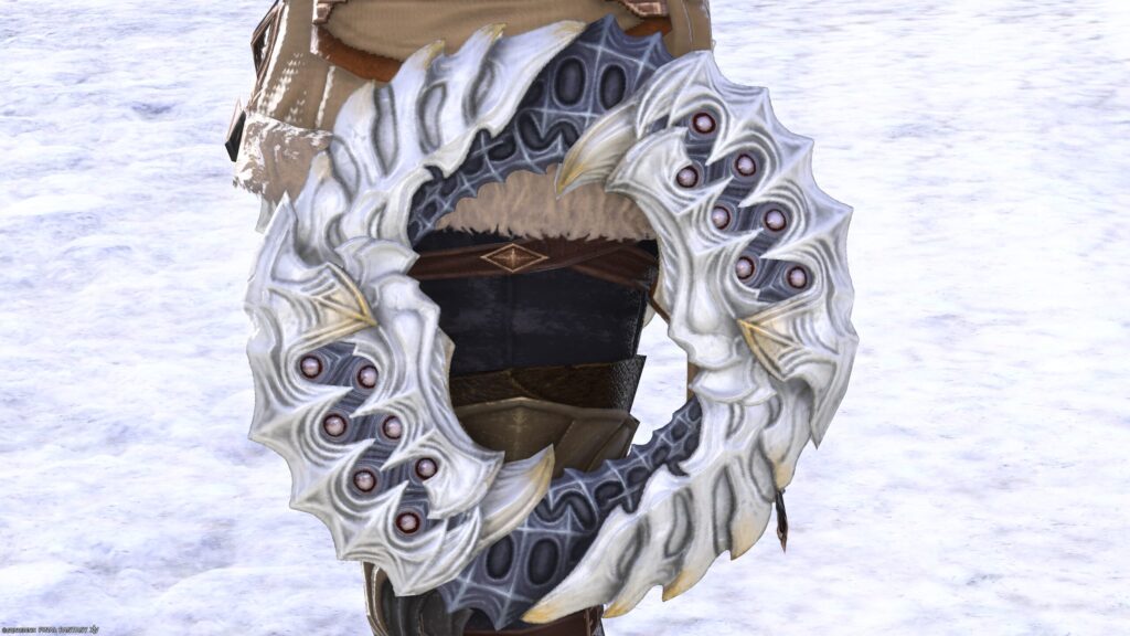 FF14　ミラプリ　光る武器　極ダイヤウェポン捕獲作戦　踊り子　投擲武器　アダマンティン・チャクラム　見た目