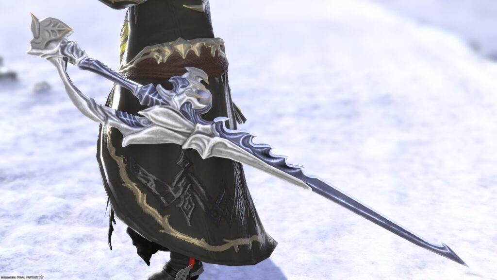 FF14　ミラプリ　光る武器　極ダイヤウェポン捕獲作戦　赤魔導士　細剣　アダマンティン・ハンガー　見た目