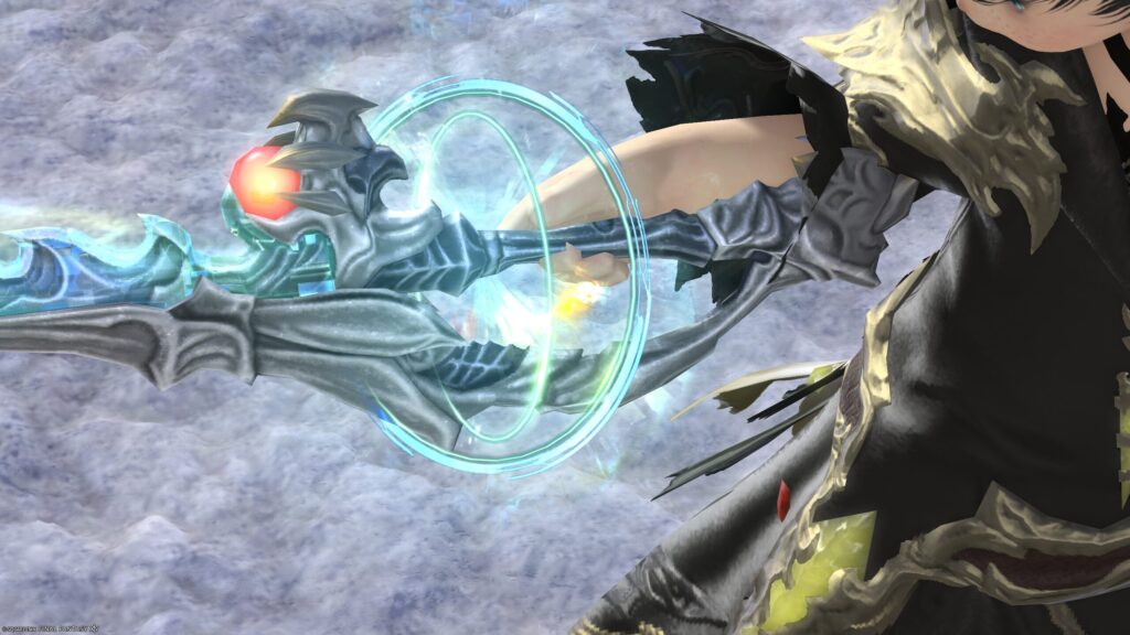 FF14　ミラプリ　光る武器　極ダイヤウェポン捕獲作戦　赤魔導士　細剣　アダマンティン・ハンガー　見た目　発光エフェクト